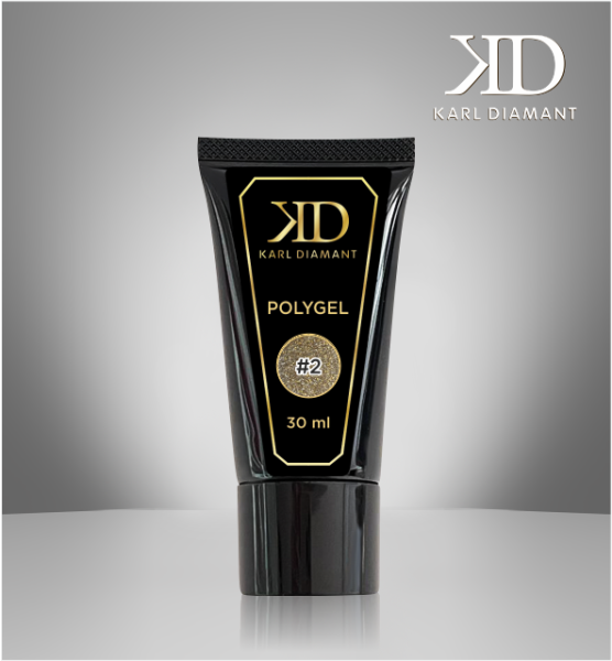 Polygel "Glamour" #02 Karl Diamond 30 ml